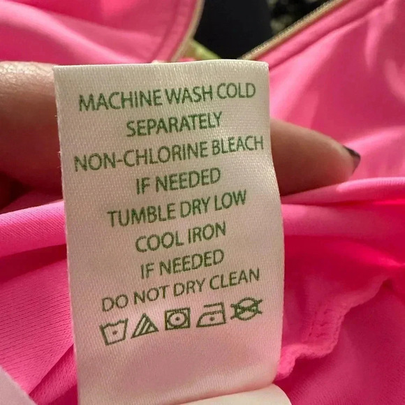 Lilly Pulitzer Pink Long Sleeve Top - Picture 4 of 5